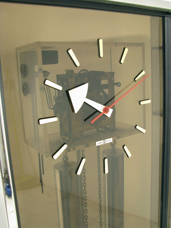 American Modernist Floor Clock by George Nelson for Howard Miller