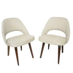 Pair of Early Saarinen Executive Chairs for Knoll, ca. 1950s