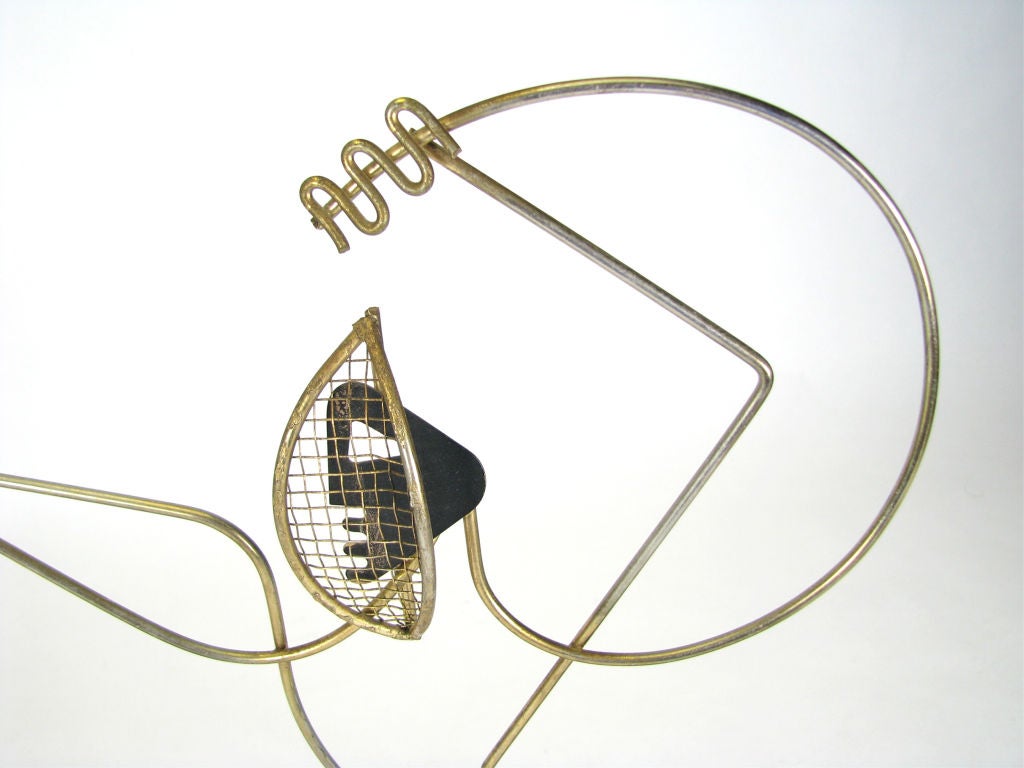 Pair of Wirework Sculptures by Frederick Weinberg 2