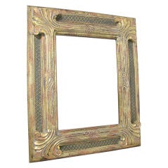 Ornately Hand Carved and Gilded Wall Mirror by LaBarge