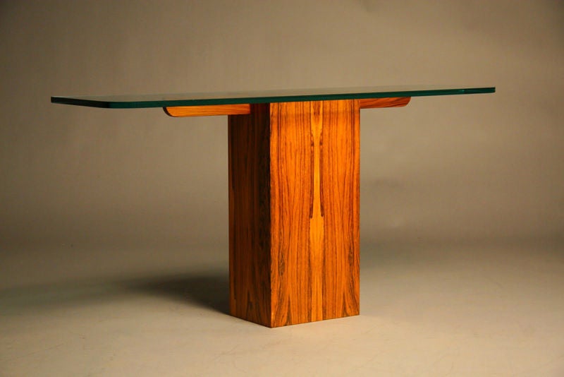 Rosewood console table Pace attribution