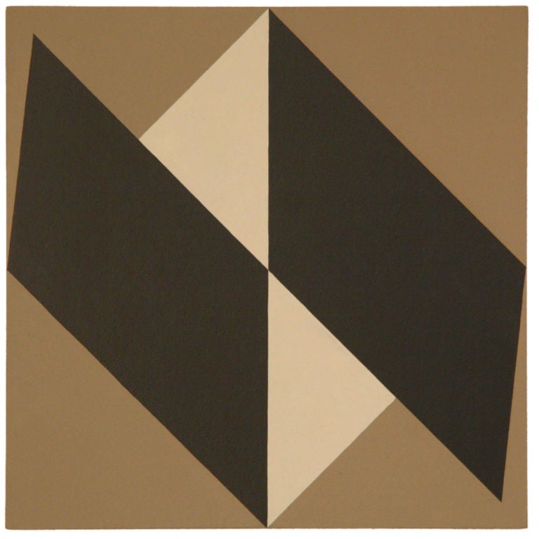 John Barbour Hard Edge Painting 1966 For Sale At 1stdibs