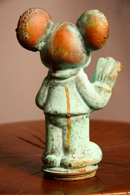 American Solid copper Mickey Mouse toy mold