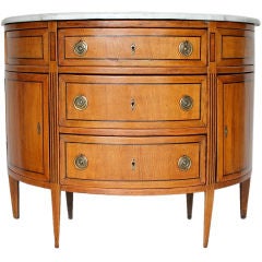 Dutch Demi-lune Commode
