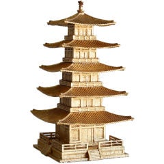 Model of a Chinese Pagoda