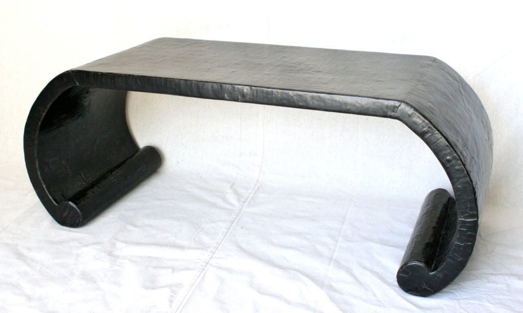 Black Lacquer Bench/Cocktail Table