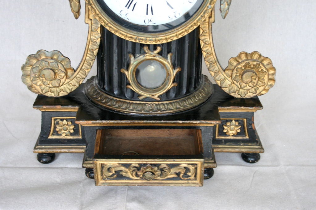 German Baroque Table Clock 2