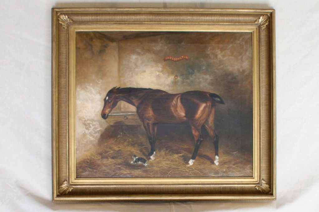 Large Pair of Horse Paintings 3