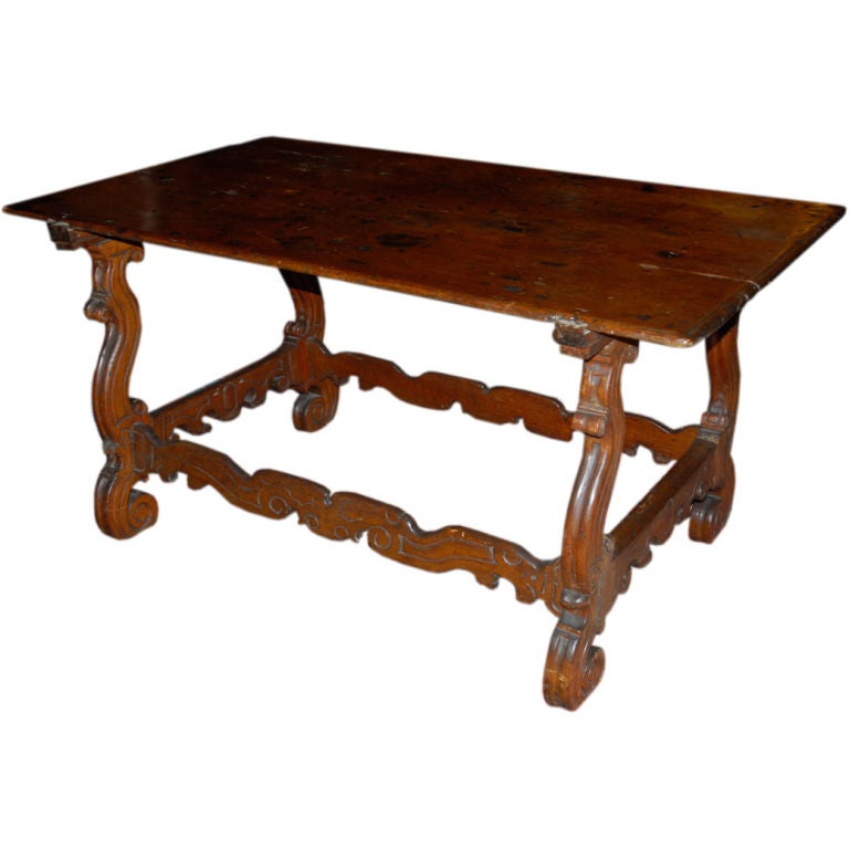 Spanish Colonial Baroque Table For Sale