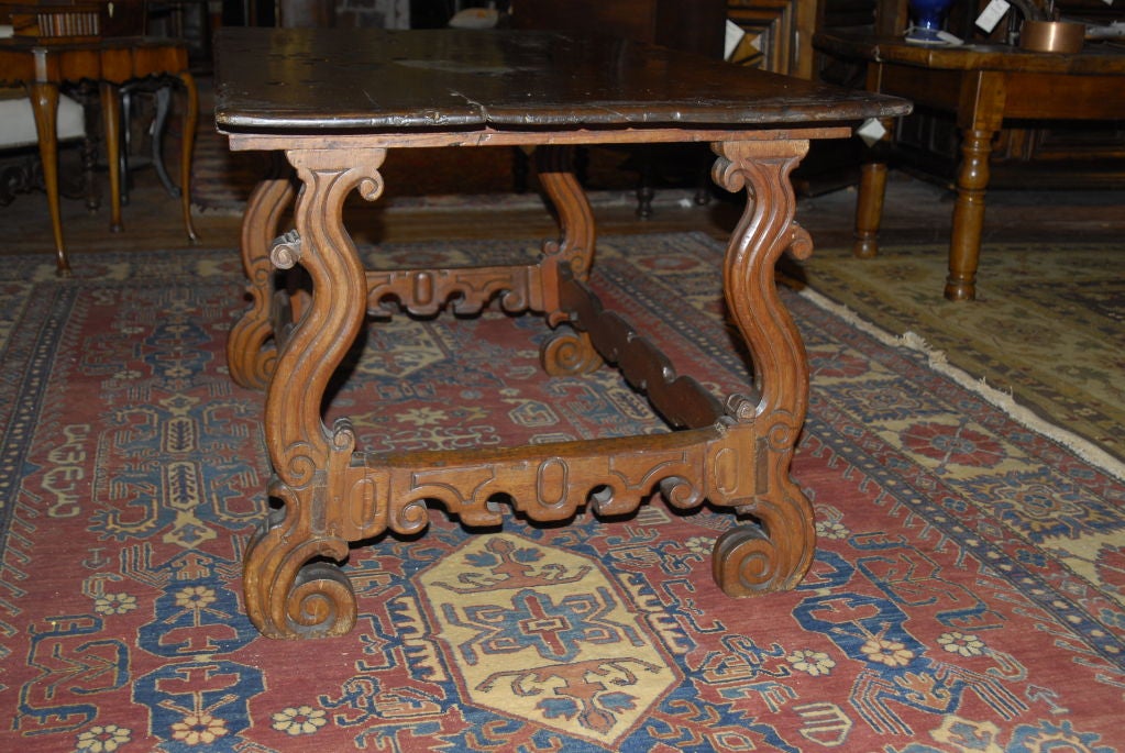 18th Century and Earlier Spanish Colonial Baroque Table For Sale