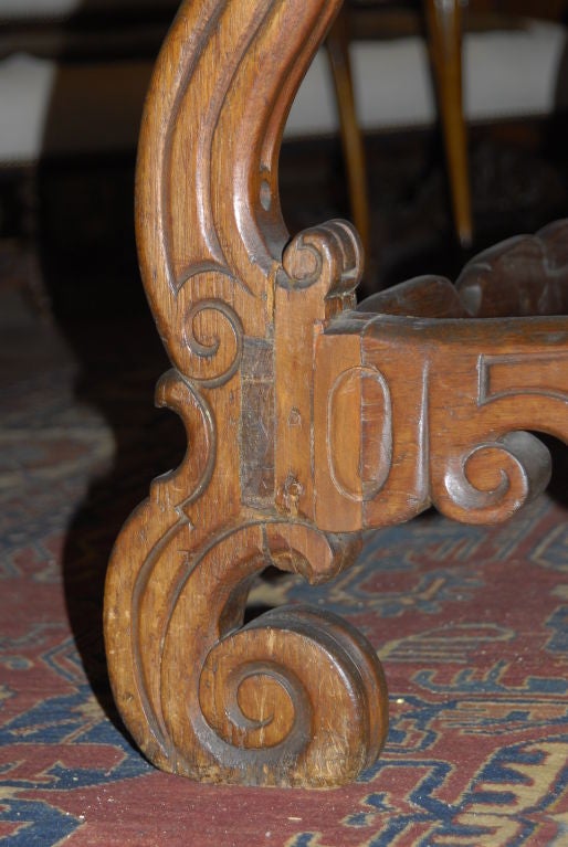 Spanish Colonial Baroque Table For Sale 1