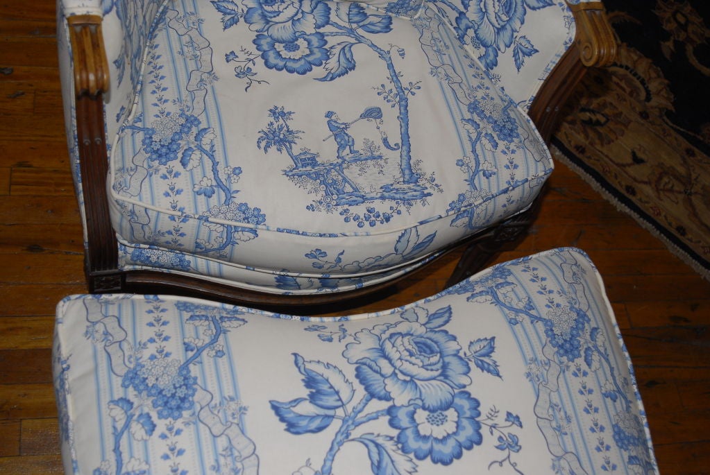 Louis  XVI Duchesse Brisee (Chaise Longue) For Sale 1