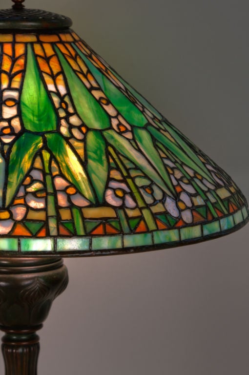 Tiffany Studios "Arrowroot" Table Lamp