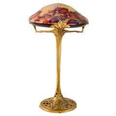 Vintage French Art Nouveau Table Lamp