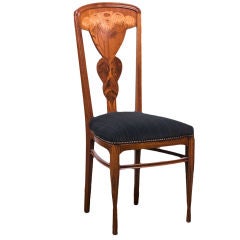 Art Nouveau Side Chair By, Louis Majorelle