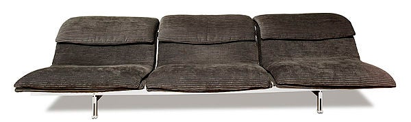 Italian Vintage Wave Sectional by Giovanni Offredi for Saporiti Italia