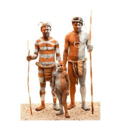 Large Color Photo of Papua New Guinea Natives by Brian Hodges