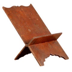 Wood Folding Book Stand from India