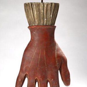 Rare Shop Sign of a Glove Maker