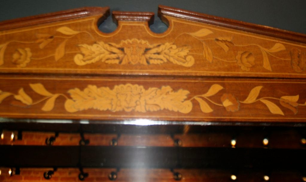 Late 19th Century Dutch Marquetry Dressing Table For Sale 3