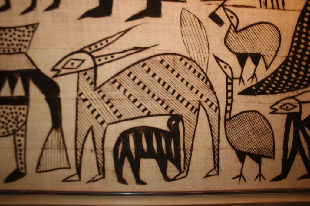 Hand-Woven From the Rush Limbaugh Collection Korhogo Cloth from Ivory Coast of Africa For Sale