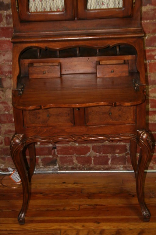 French Walnut Secretary