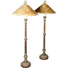 Fine Art Floor Lamps with Vintage Finish