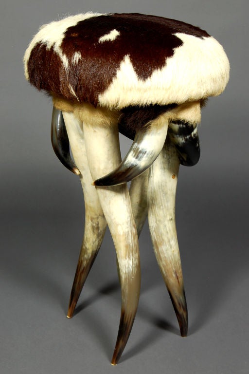 cowhide stools