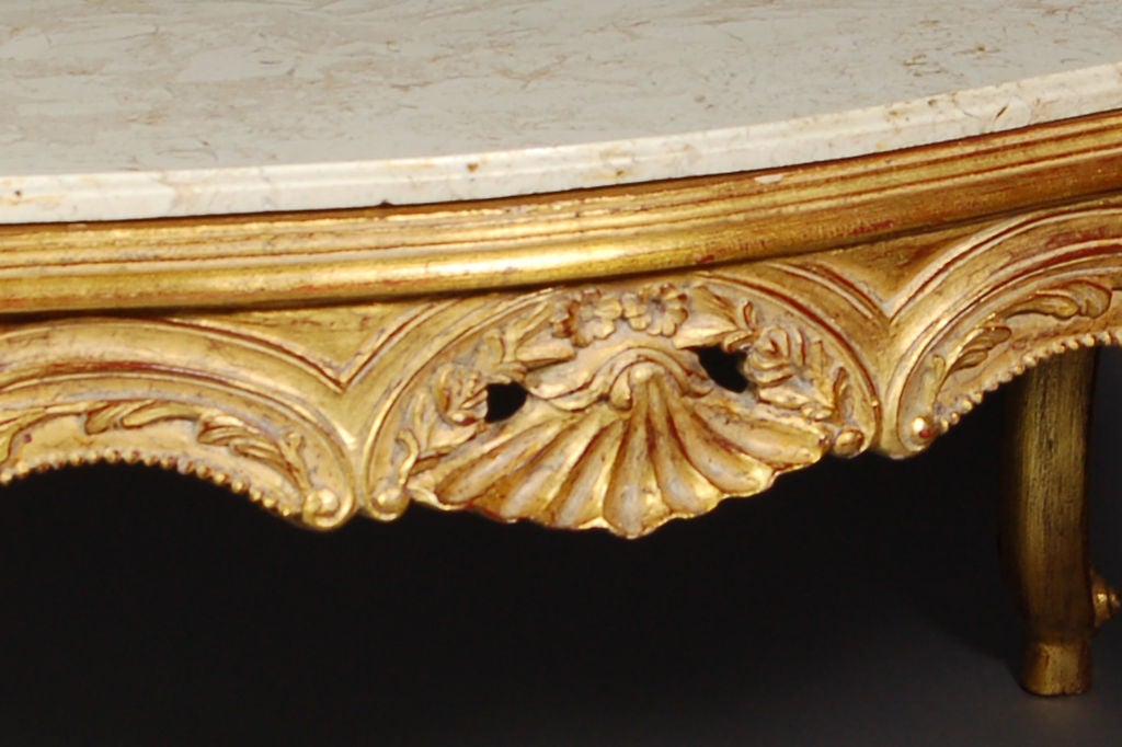 Louis XV Italianate Style Parlor Table