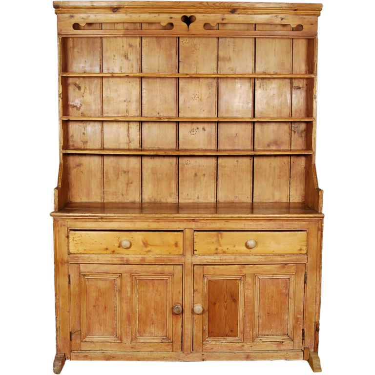 Circa 1790 Irish Hutch