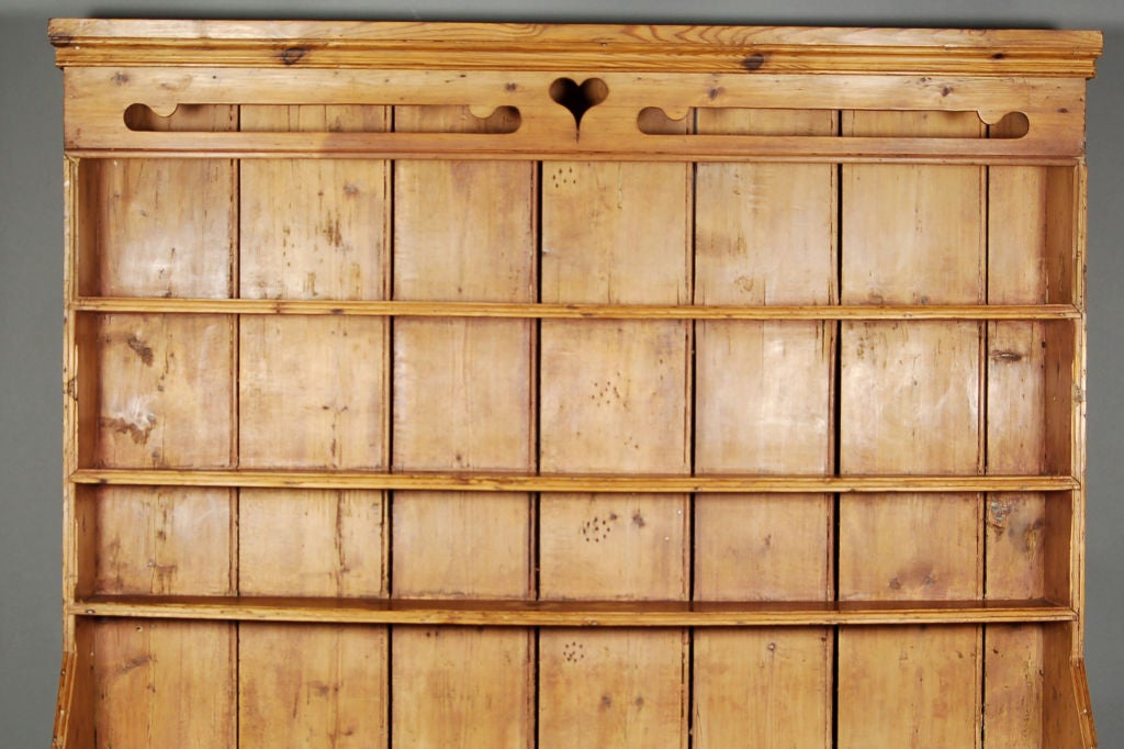 Antique Irish Pine Hutch from County Cork