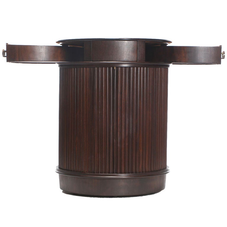 Tambour Drum Cabinet by Edward Wormley For Sale