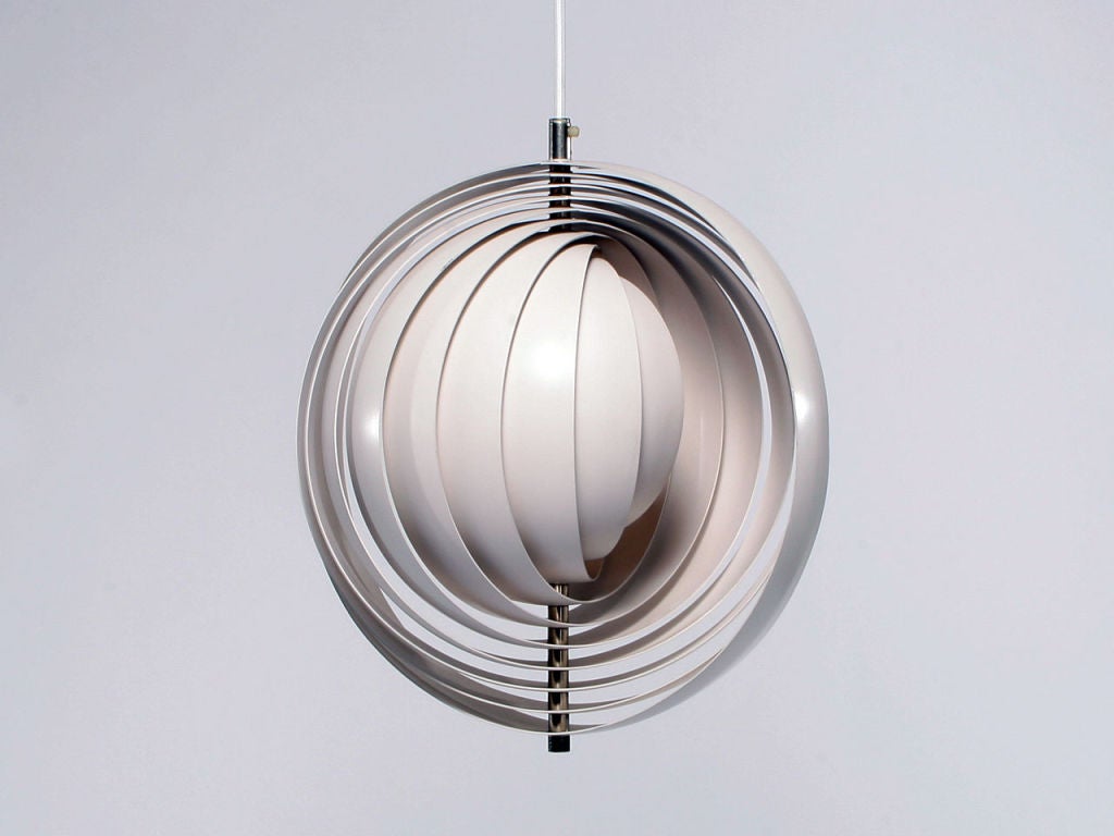 Danish The Moon Lamp by Verner Panton for Louis Poulsen