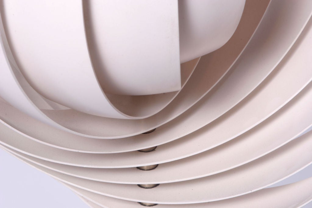 Mid-20th Century The Moon Lamp by Verner Panton for Louis Poulsen