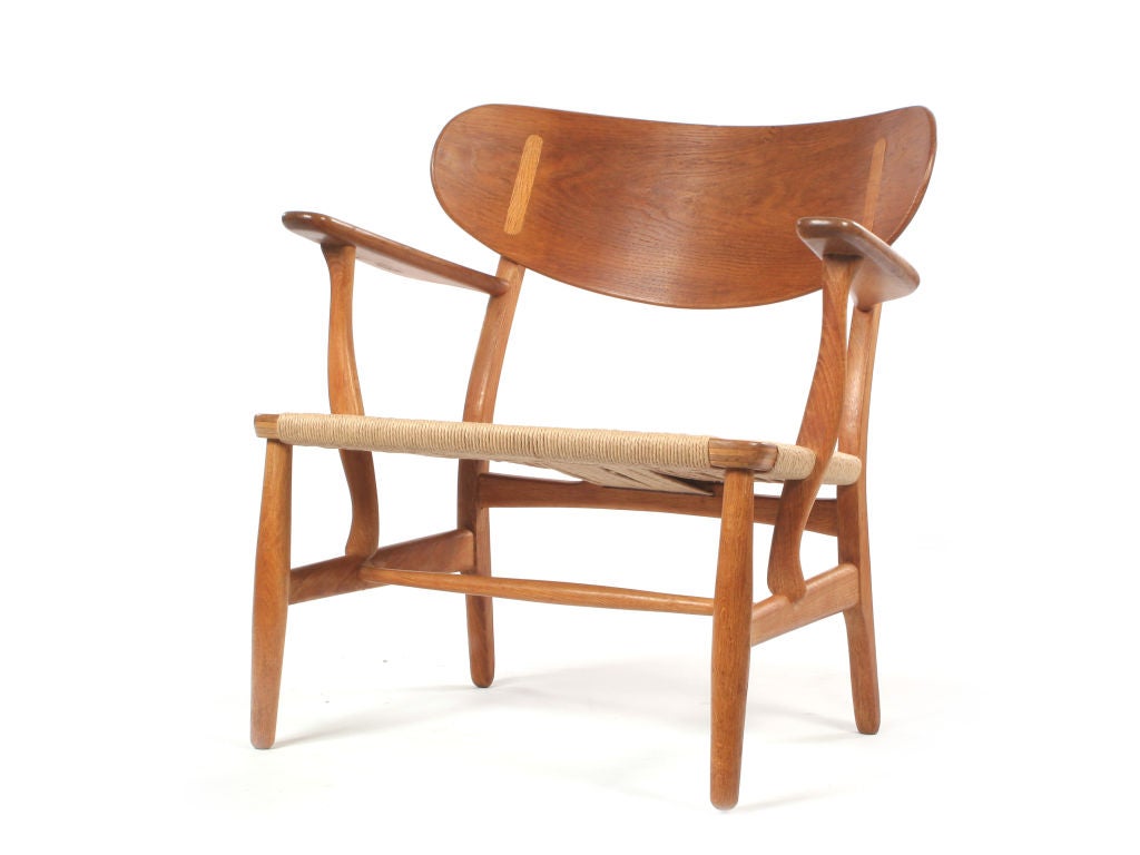 Easy Chair in Oak by Hans Wegner