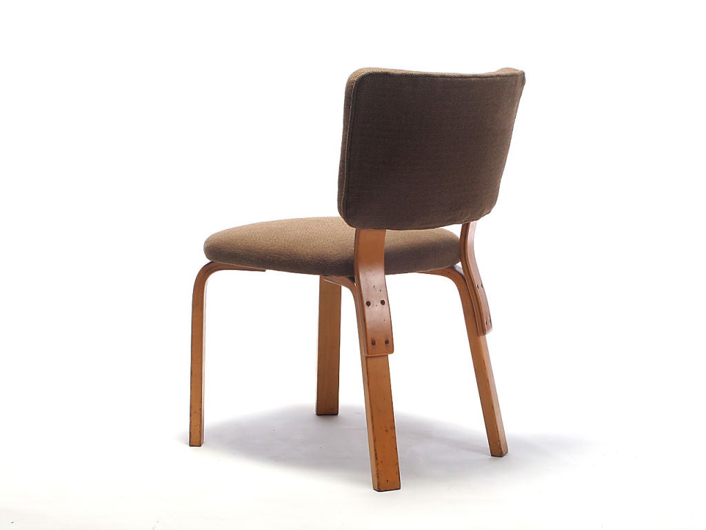 Set of 8 Upholstered Dining Chairs Designed by Alvar Aalto In Good Condition In Sagaponack, NY