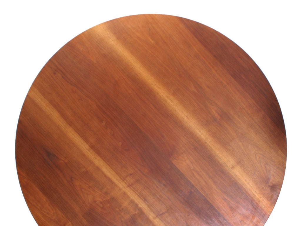 Mid-20th Century the Frenchman's Cove Round Table by George Nakashima