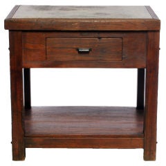 Antique Hamilton Lithographer Work Table