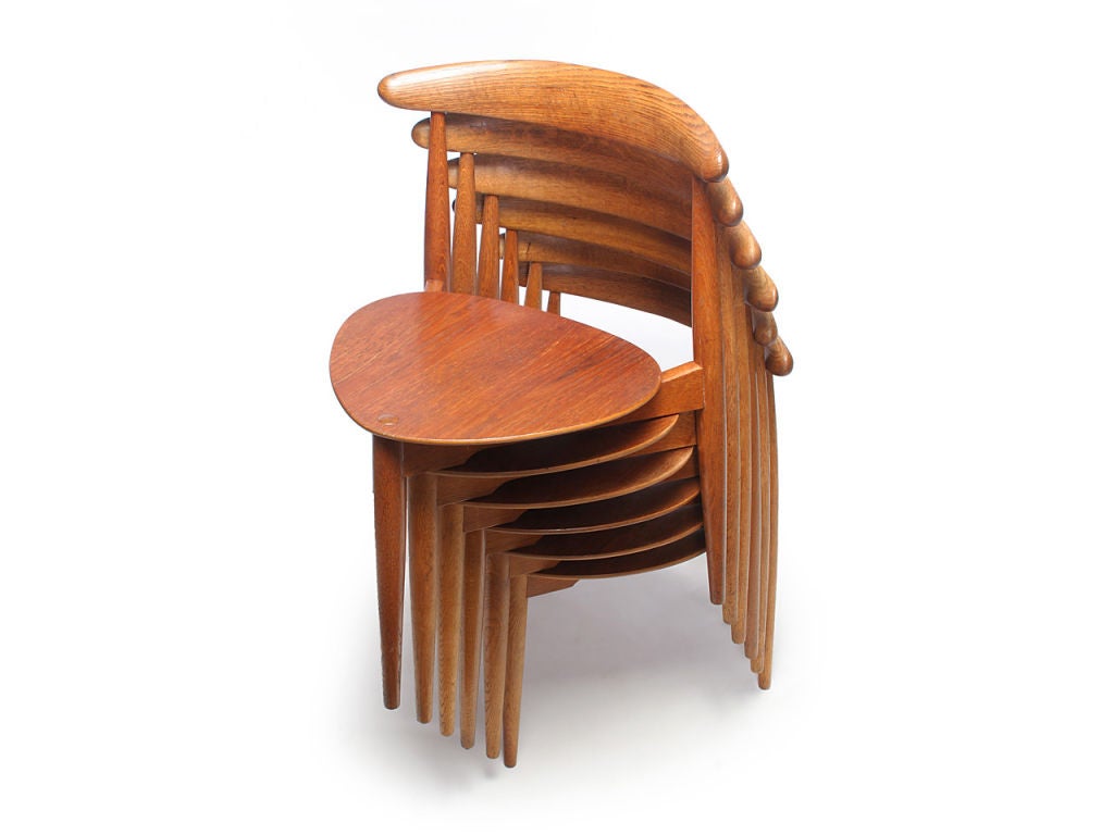Oak The Heart Chair by Hans J. Wegner