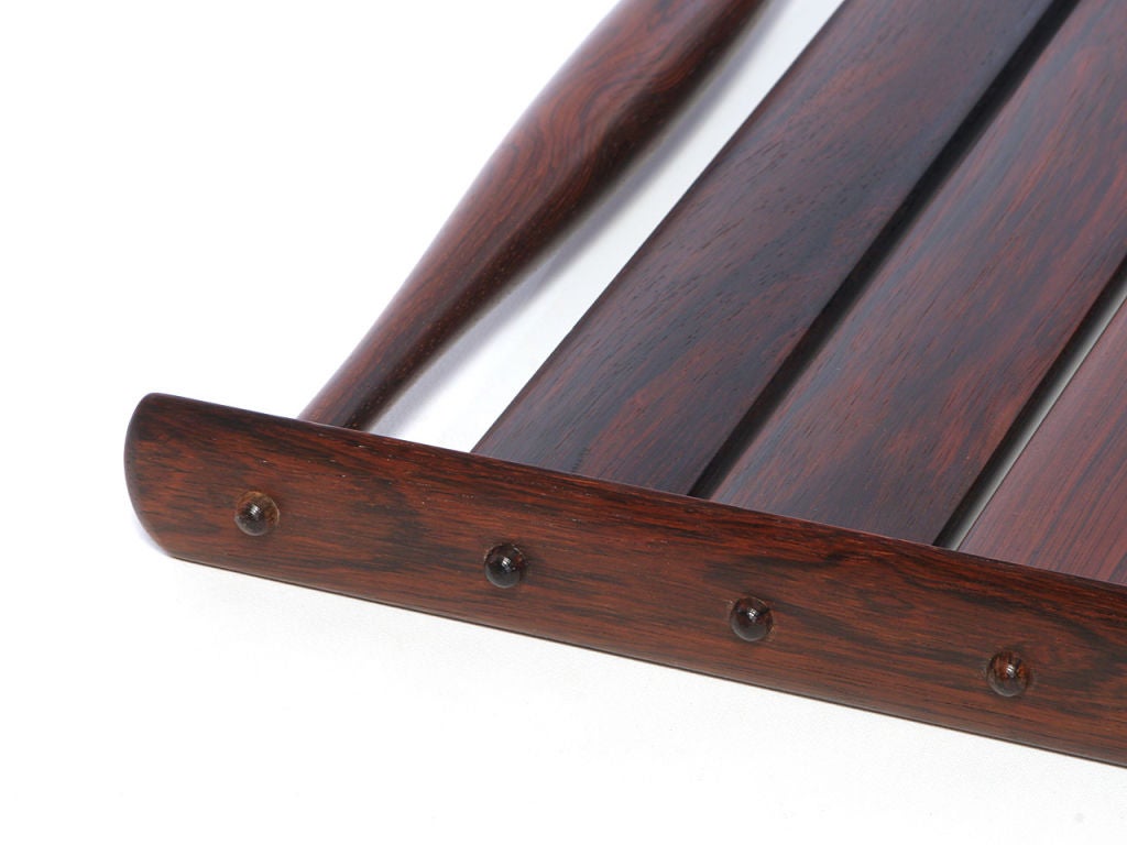 Mid-20th Century Rosewood Slat Tray by Jens Quistgaard for Dansk