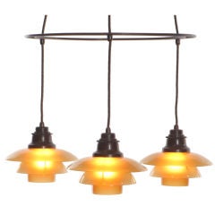 Poul HENNINGSEN Double Ringkrone Lamp