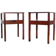 Vintage Pair of Tables by Edward Wormley for Dunbar