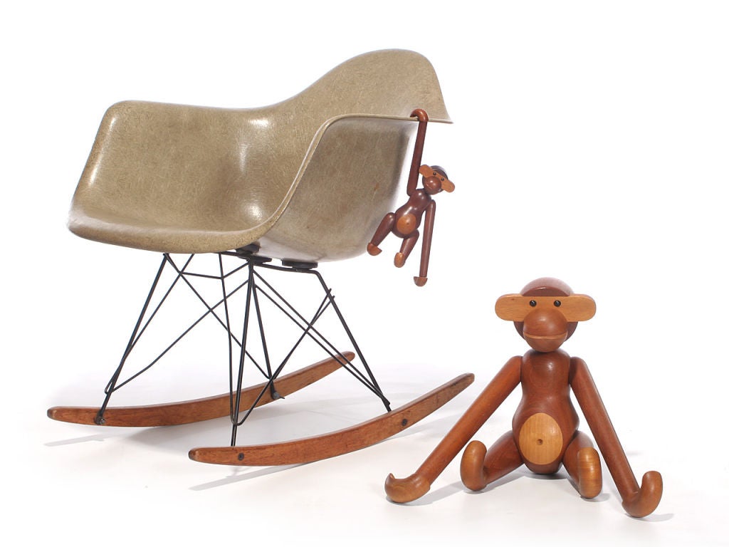 Scandinavian Modern Ape Toy by Kay Bojesen