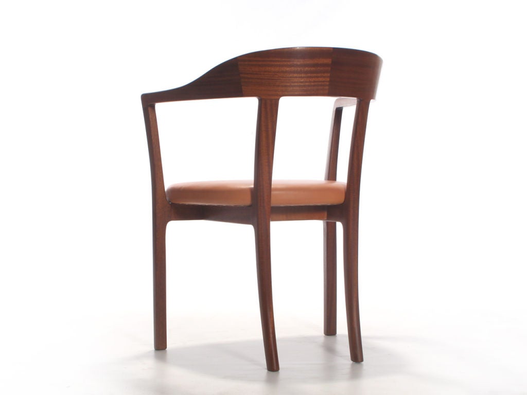 Mahogany the Most Elegant Armchair by Ole Wanscher