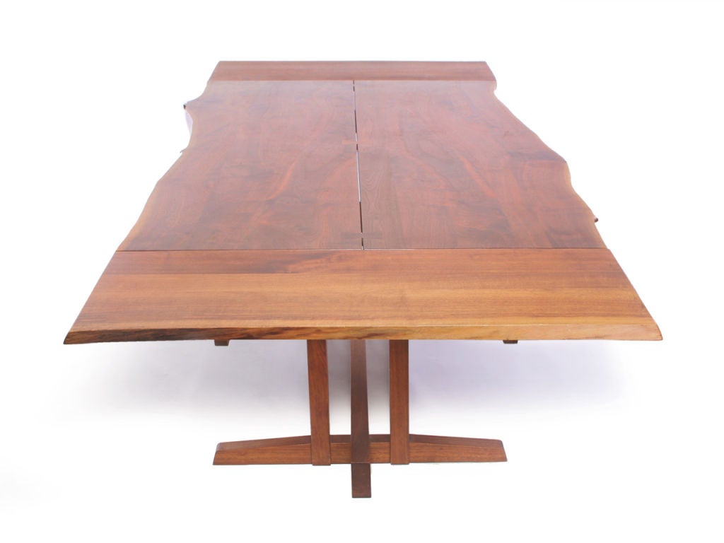 American Dining Table with Leaves by George Nakashima