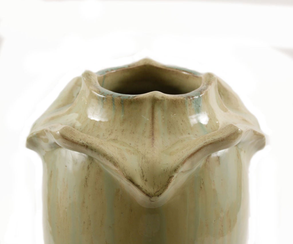 20ième siècle Vase monumental en céramique d'Emile Muller.