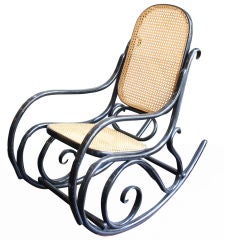 Antique 19th Century Thonet Rocking Chair