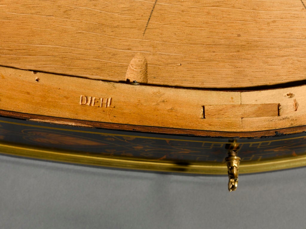 19th Century Charles-Guillaume Diehl Center Table