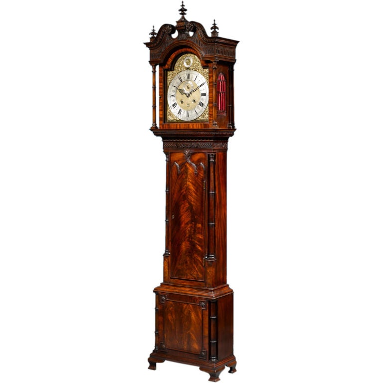 Chinese Chippendale Clock