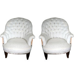 Pair of Napoleonic Arm Chairs